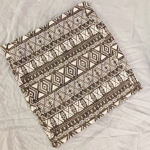 H&M Geometric Tribal Mini Skirt